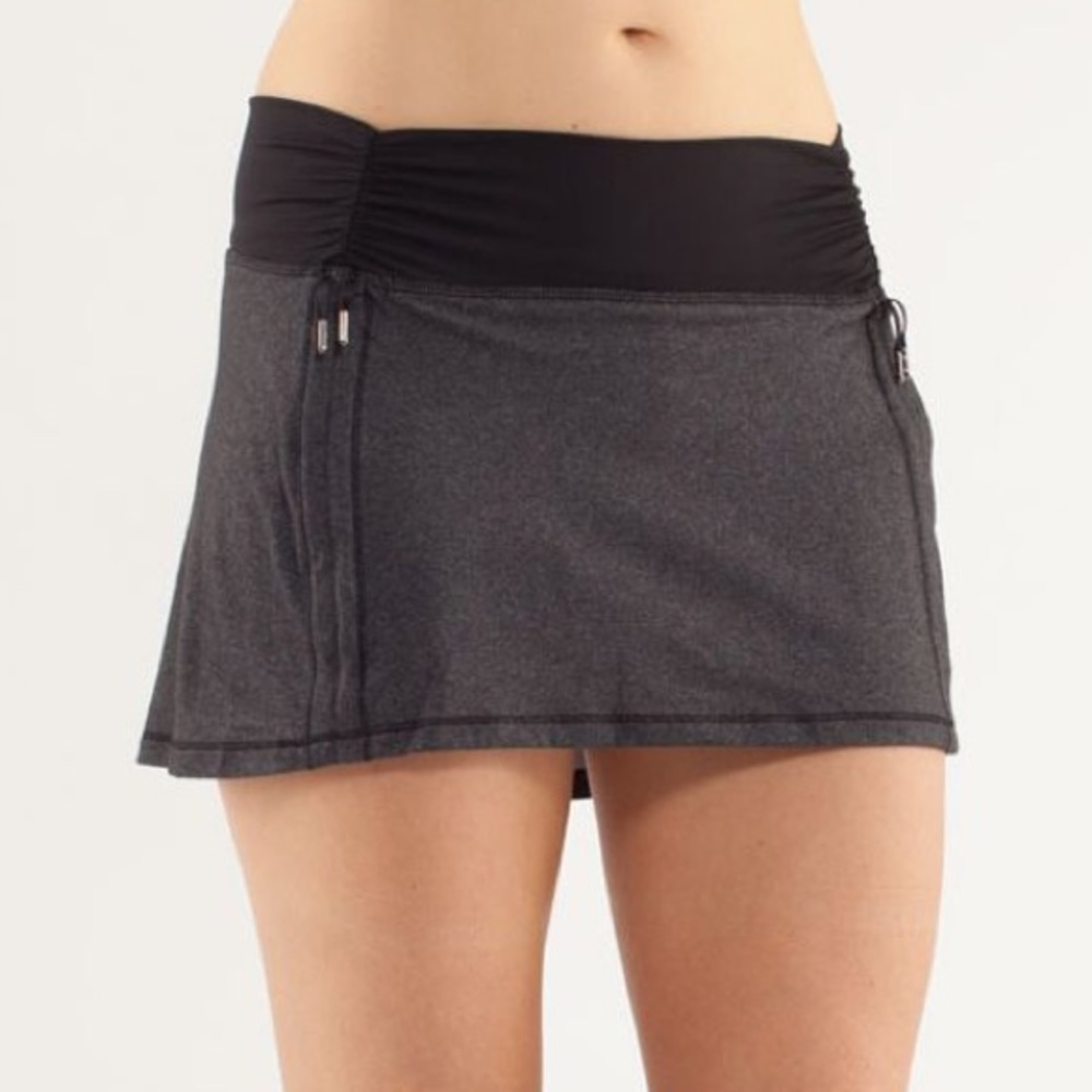 Lululemon Hot 'N Sweaty Skirt Black